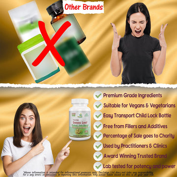 Capsule de feuille de séné (Cassia angustifolia)