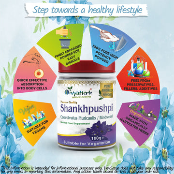 Shankpushpi Powder Potency Organic