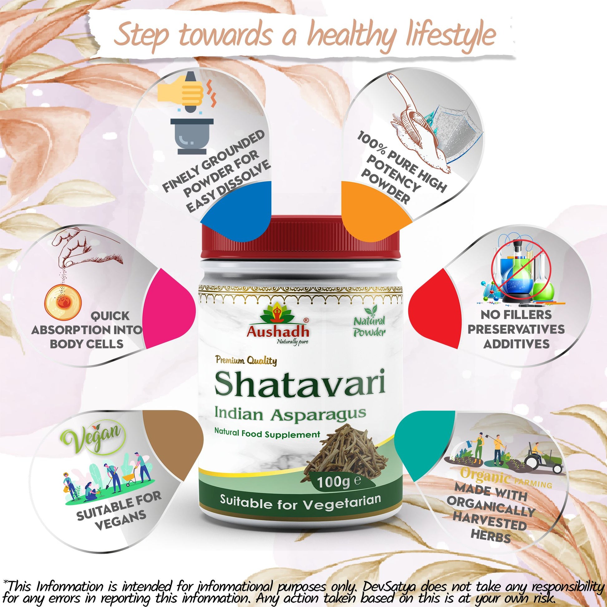 Shatavari Powder Potency Organic