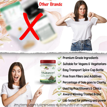 Aushadh Shatavari Powder 100 gram - Women's Wellness Support