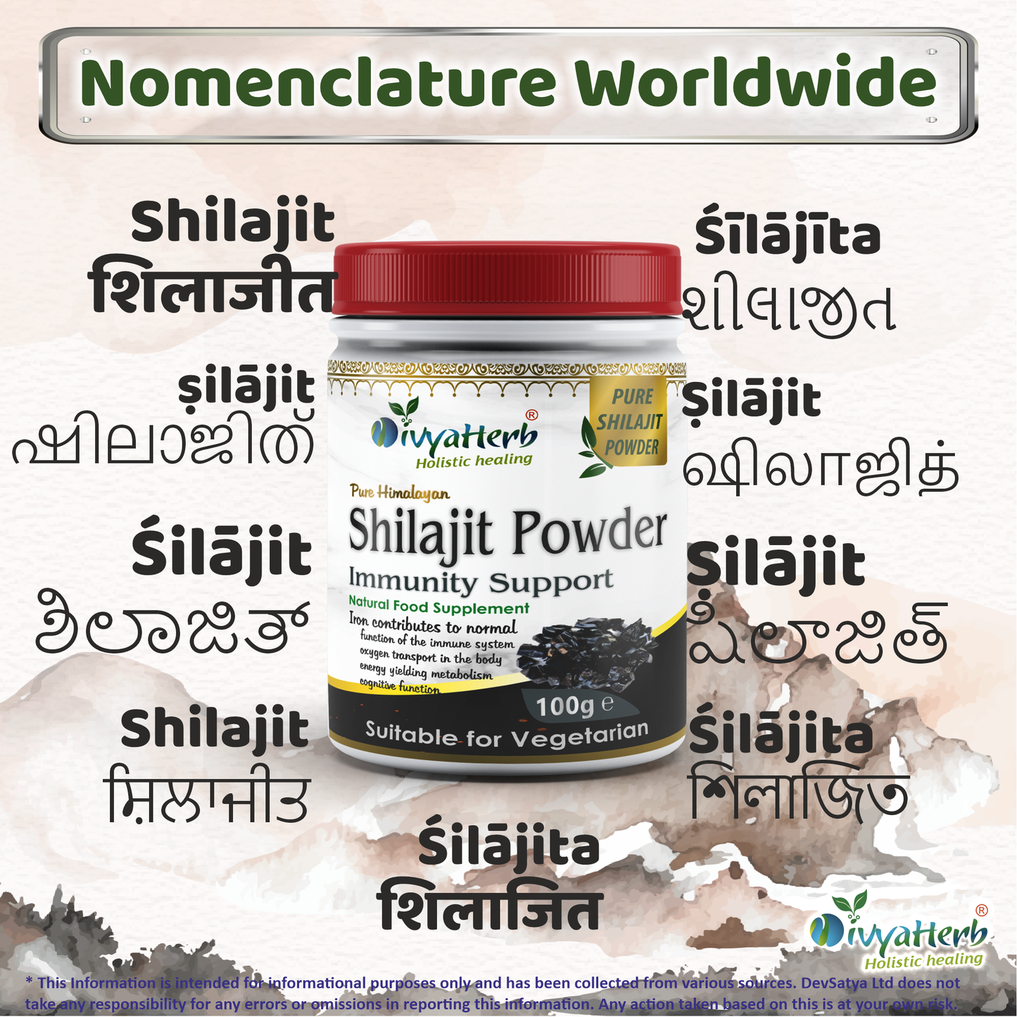 Pure Himalayan Shilajit Powder Fulvic Acid Humic Acid and Minerals Regional Names Synonyms 