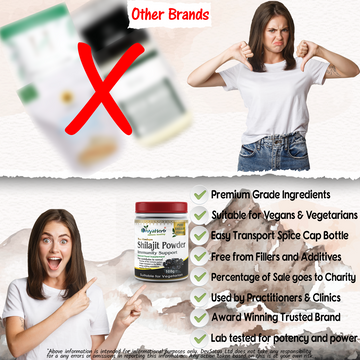 Poudre pure de Shilajit de l'Himalaya, acide fulvique, acide humique et minéraux 3,5 oz (100 g)