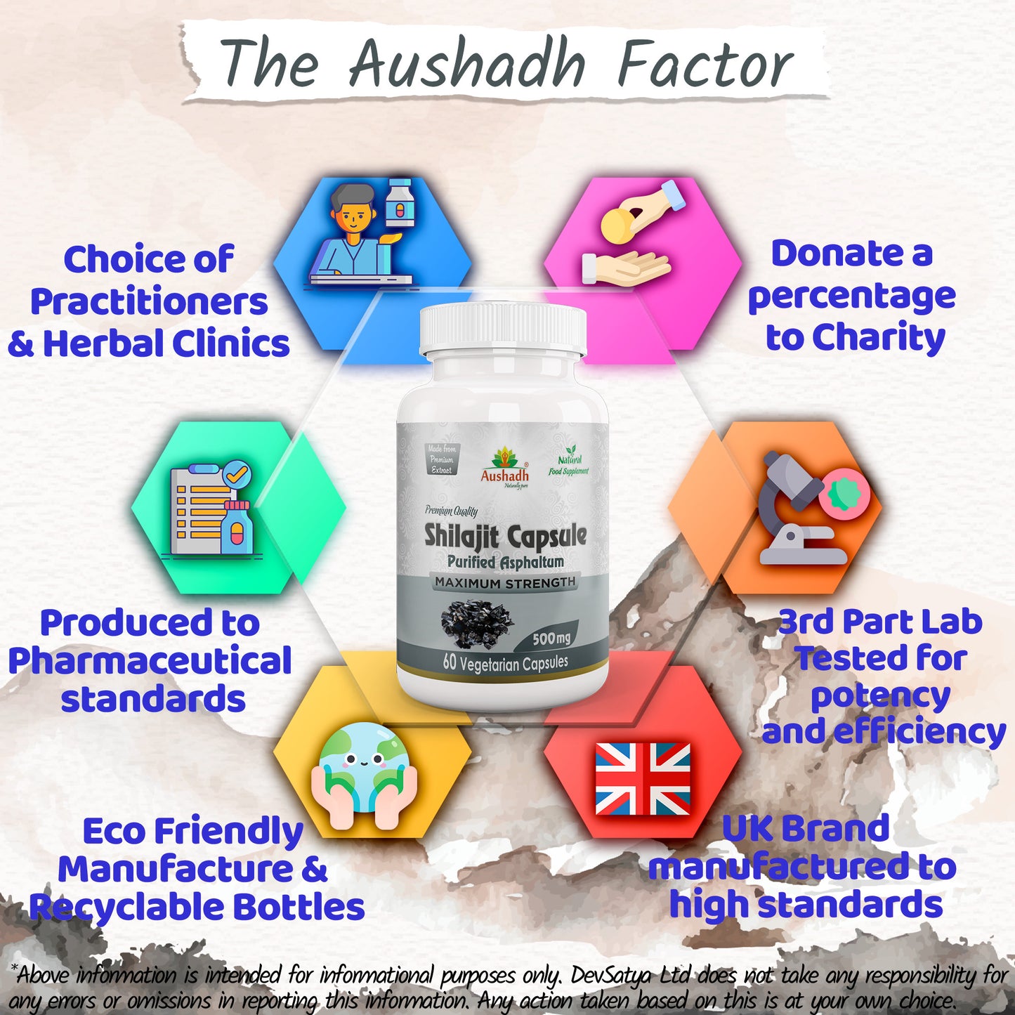 Shilajit CapsuleWhy DevSatya Aushadh Ayushya DvyaHerb