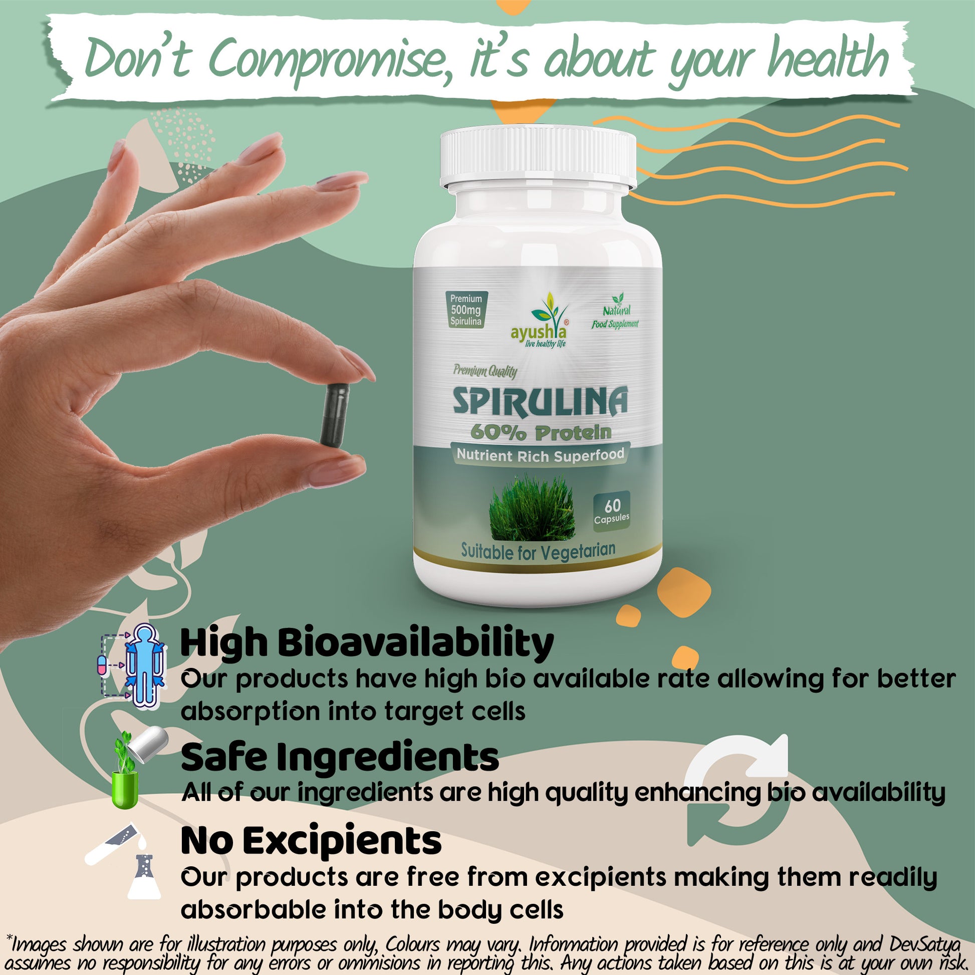 Spirulina Capsule Bioavailability