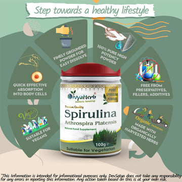 Spiruline en poudre