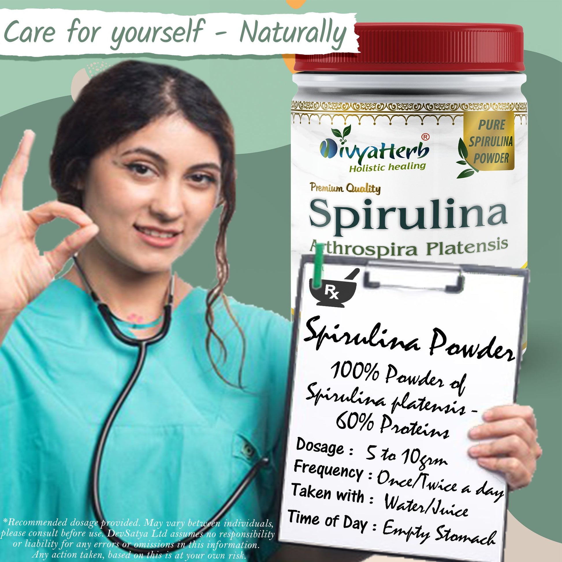 Spirulina Powder Prescription