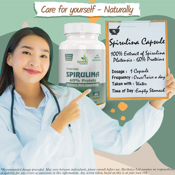 Gélule de spiruline
