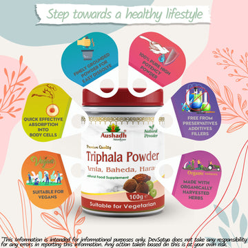 Triphala Powder Potency Organic