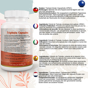 Triphala Capsule EU Certified