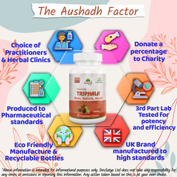 Triphala CapsuleWhy DevSatya Aushadh Ayushya DvyaHerb