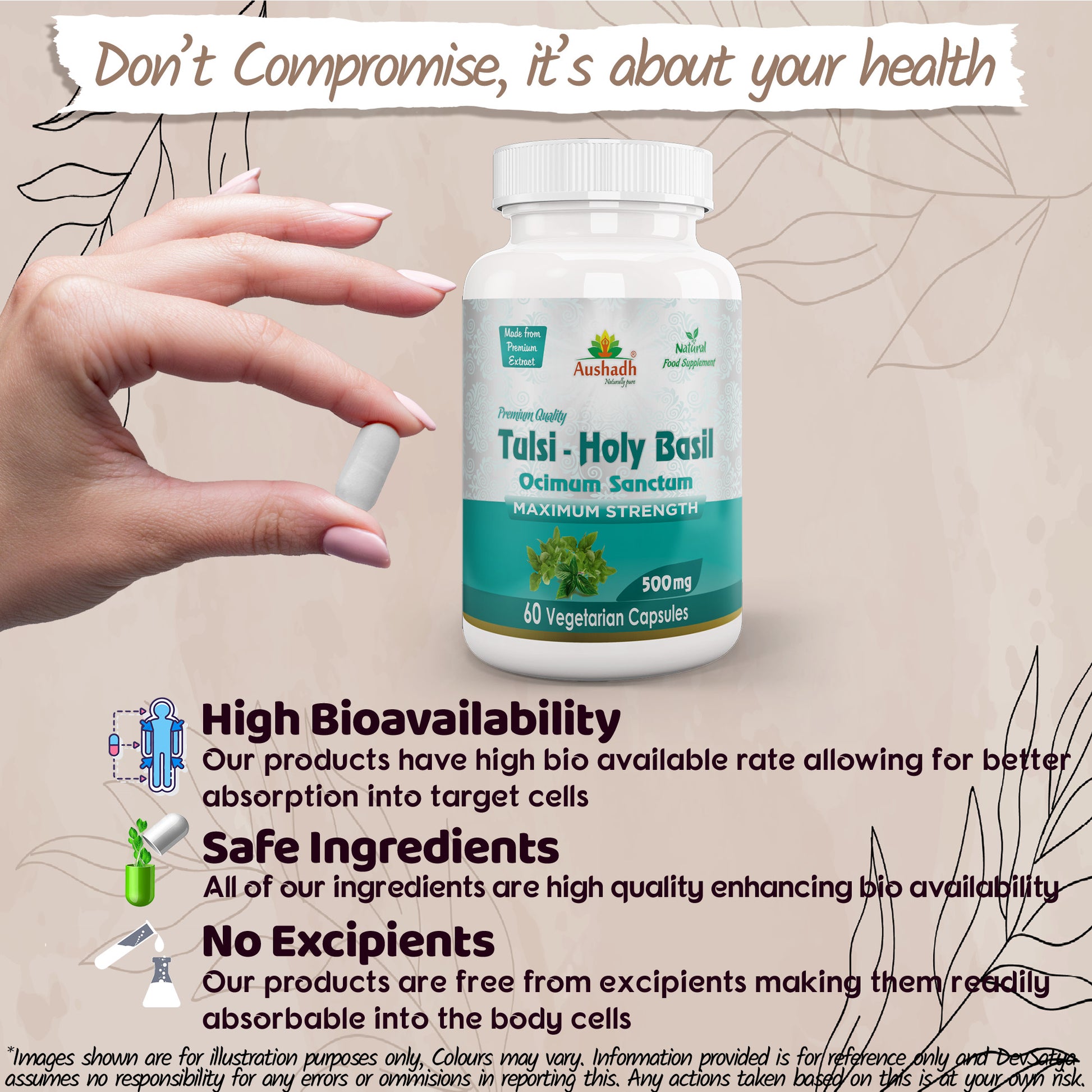 Holy Basil Tulsi Capsule Bioavailability