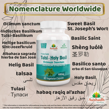 Capsule de basilic sacré (Tulsi)