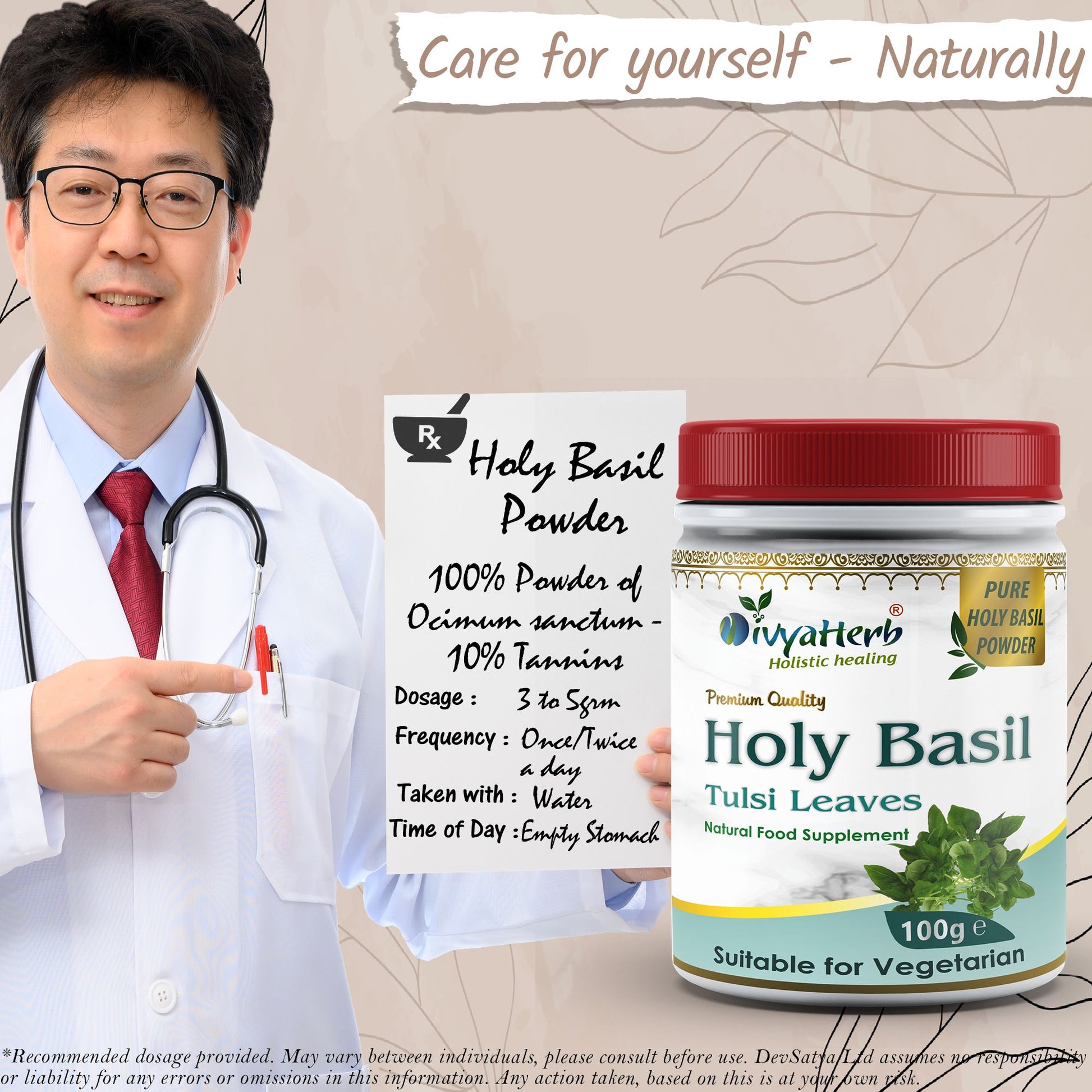 Holy Basil Tulsi Powder Prescription