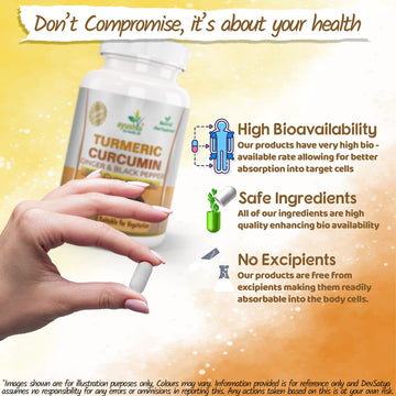 Capsule de Curcuma au Gingembre et Poivre Noir