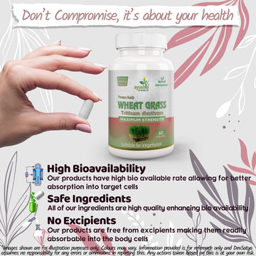 Capsule d'herbe de blé