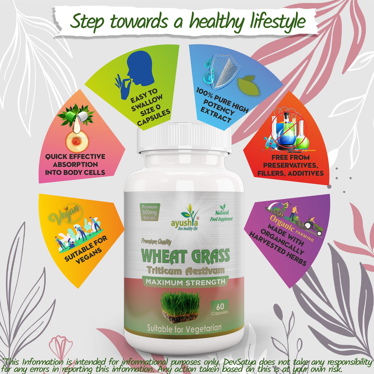 Wheat Grass Capsule Potency Organic