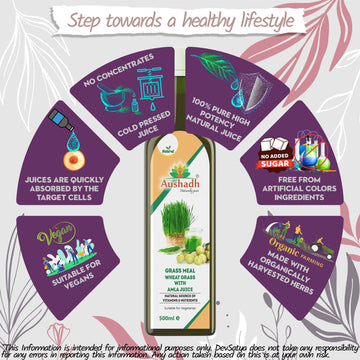 Wheatgrass Amla Juice Potency Organic