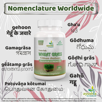 Capsule d'herbe de blé