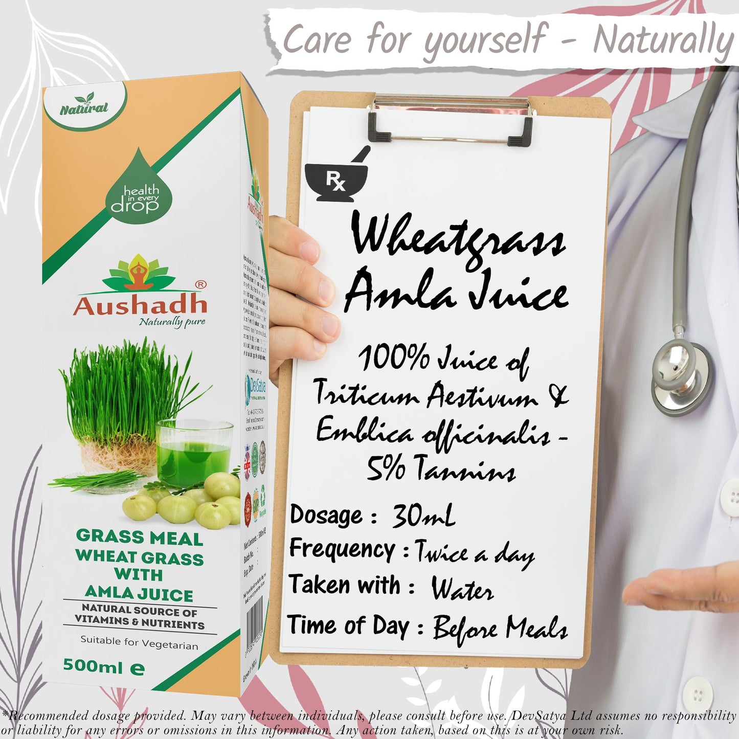 Wheatgrass Amla Juice Prescription